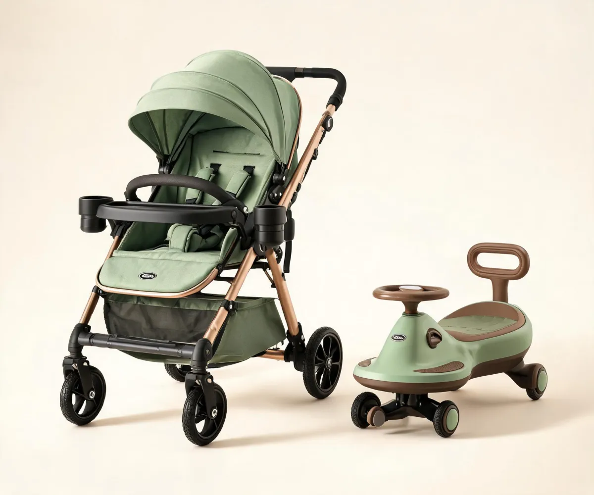 Graco ride-on and stroller spotlight