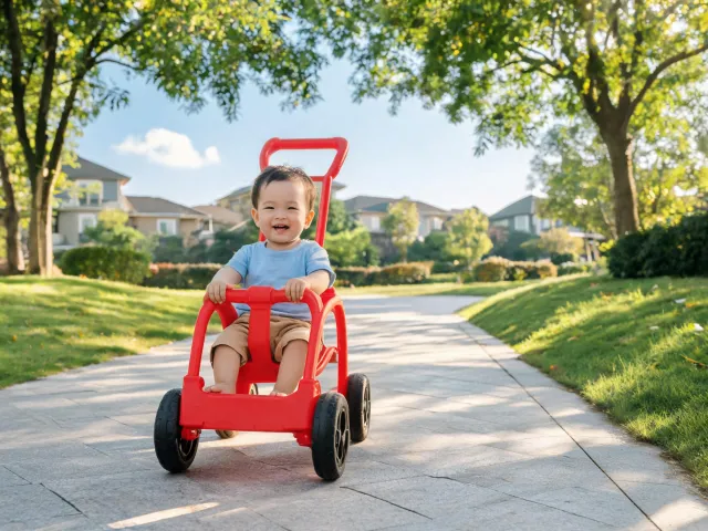 Toddler park ride