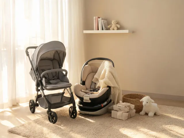 Newborn gift setup